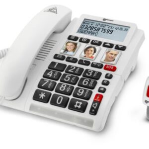 CL610 Bordtelefon med aktivt SOS-armbånd